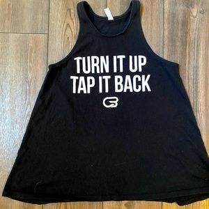 Turn It Up, Tap it Back CycleBar Tank